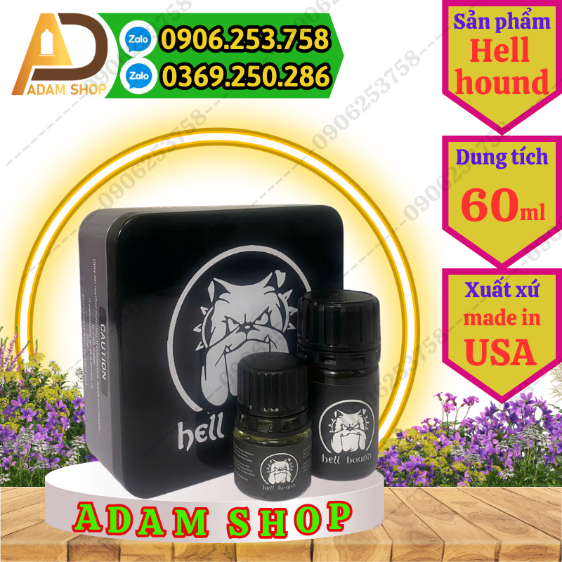 Popper Hell Hound 60ml Cao Cấp