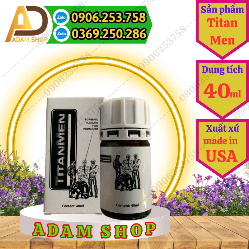 Popper Titanmen 40ml Cao Cấp