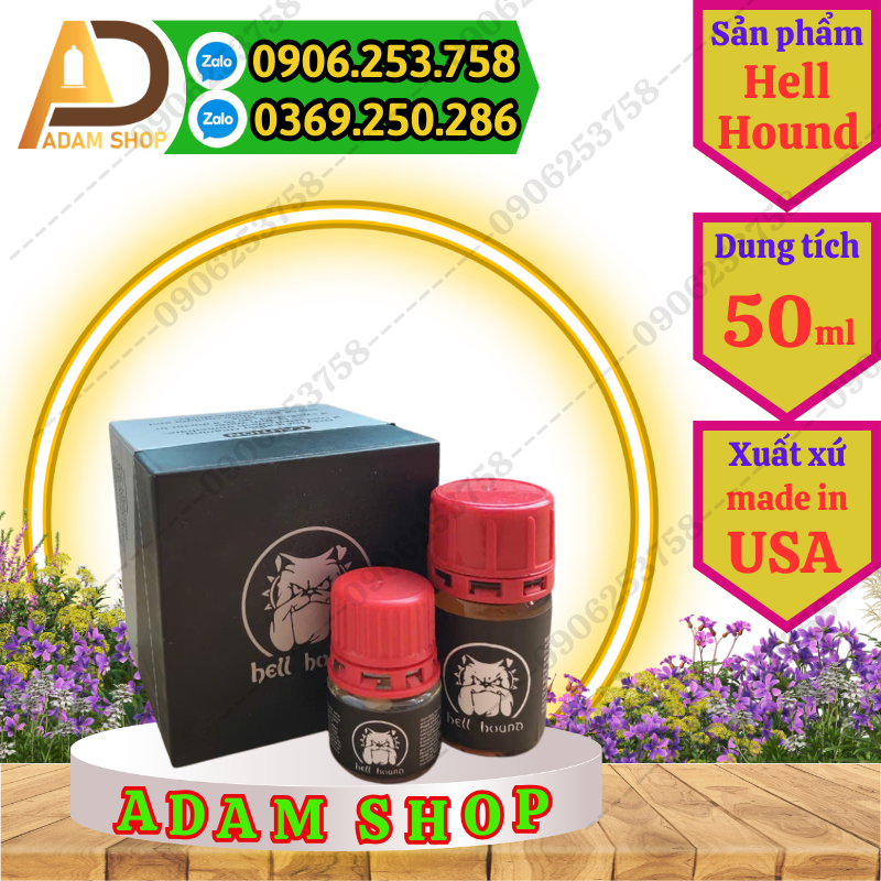 Popper Hell Hound 60ml Cao Cấp