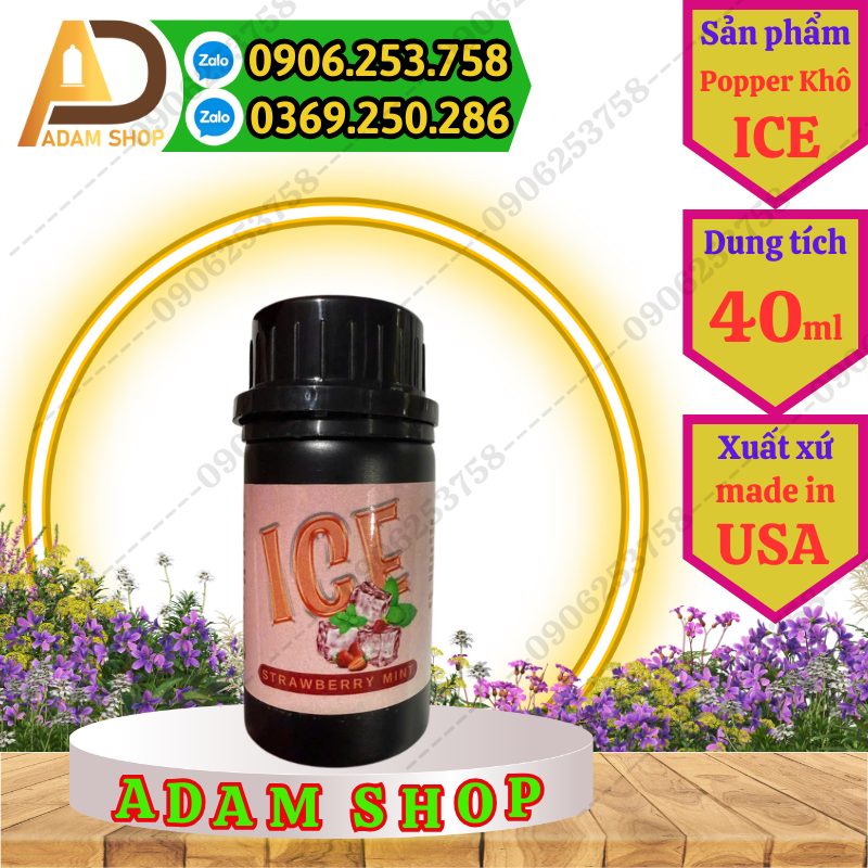 Popper Khô ICE 40ml Cao Cấp