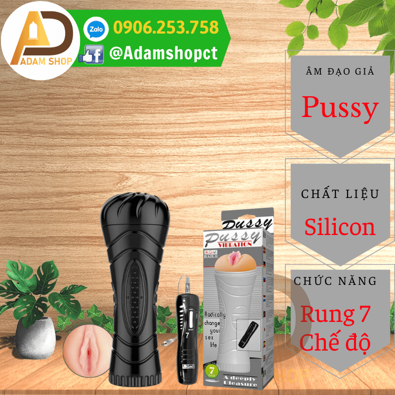 Cốc Rung 7 Chế Độ Pussy