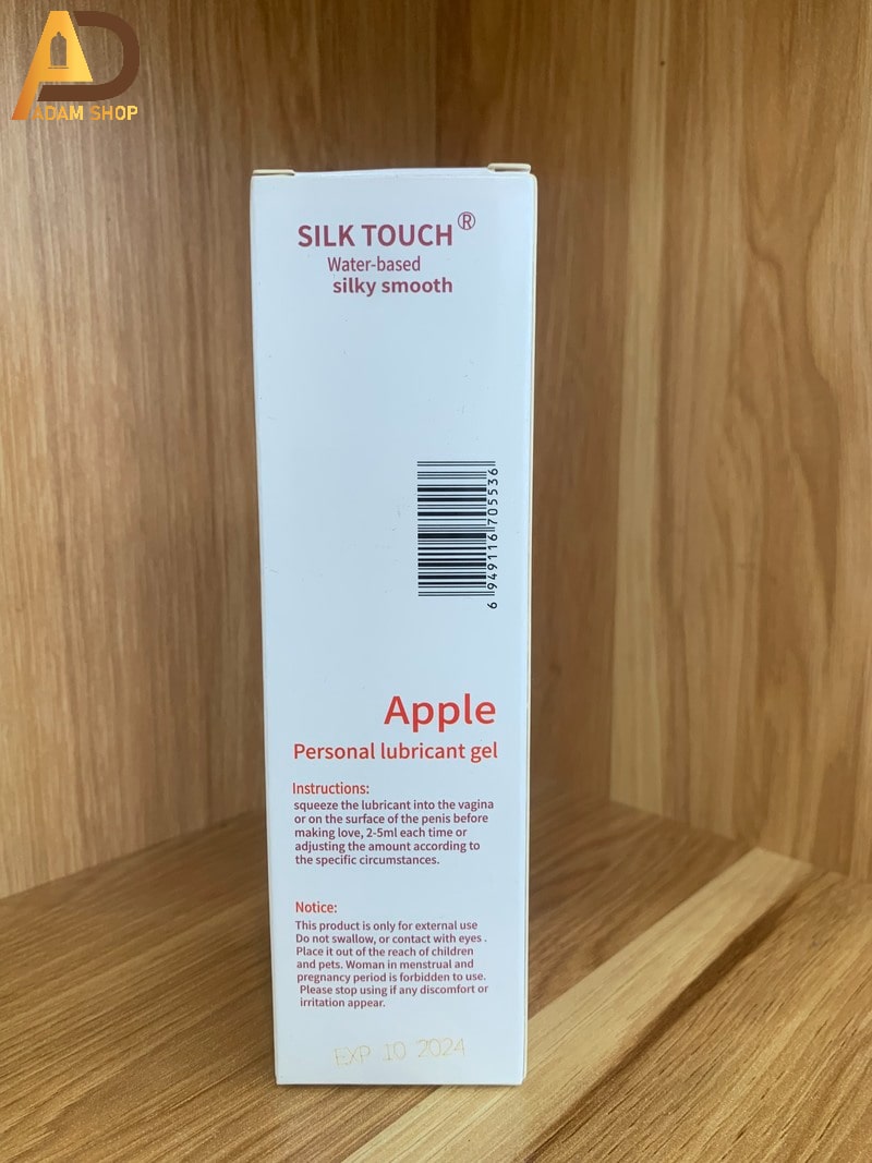 Gel Bôi Trơn Silk Touch Apple 100ml (Hương Táo)