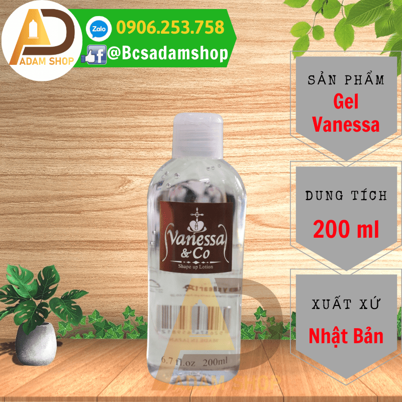 Gel Bôi Trơn Vanessa & Co 200ml