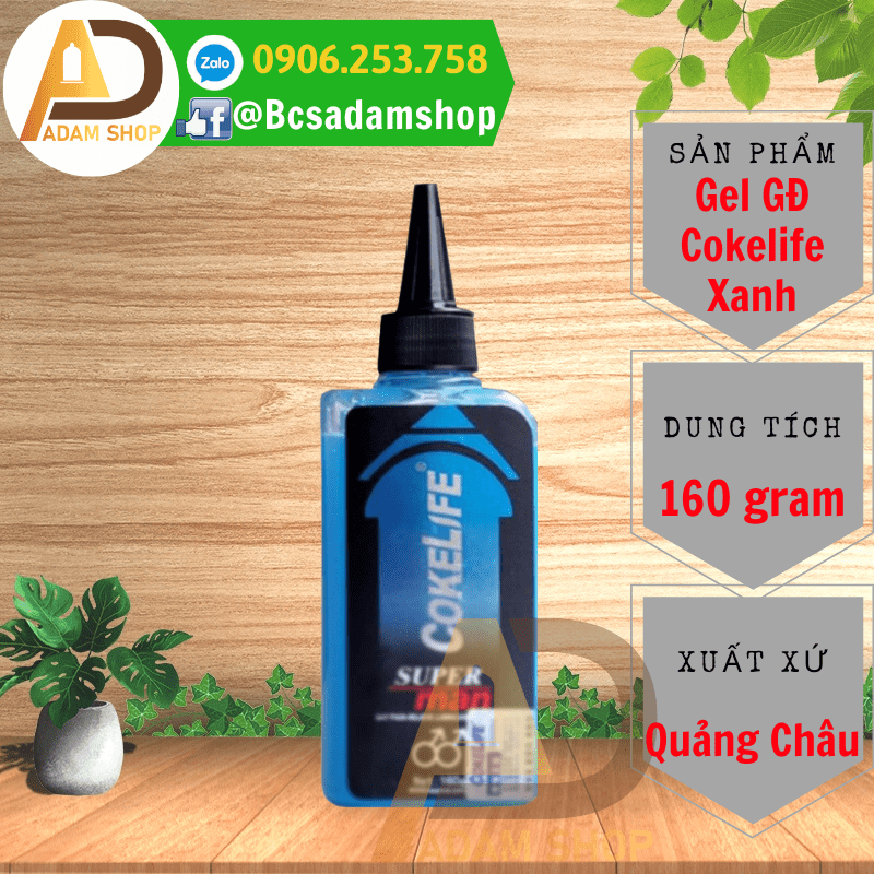 Gel Giảm Đau Cokelife Super Man Xanh
