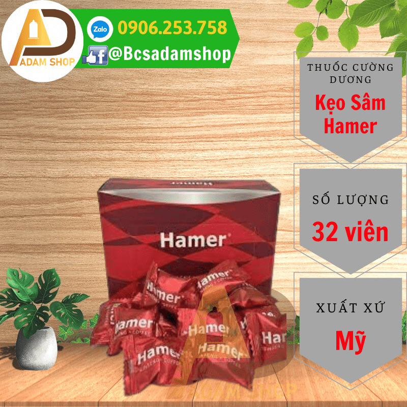 Kẹo Sâm Hamer (32 Viên)