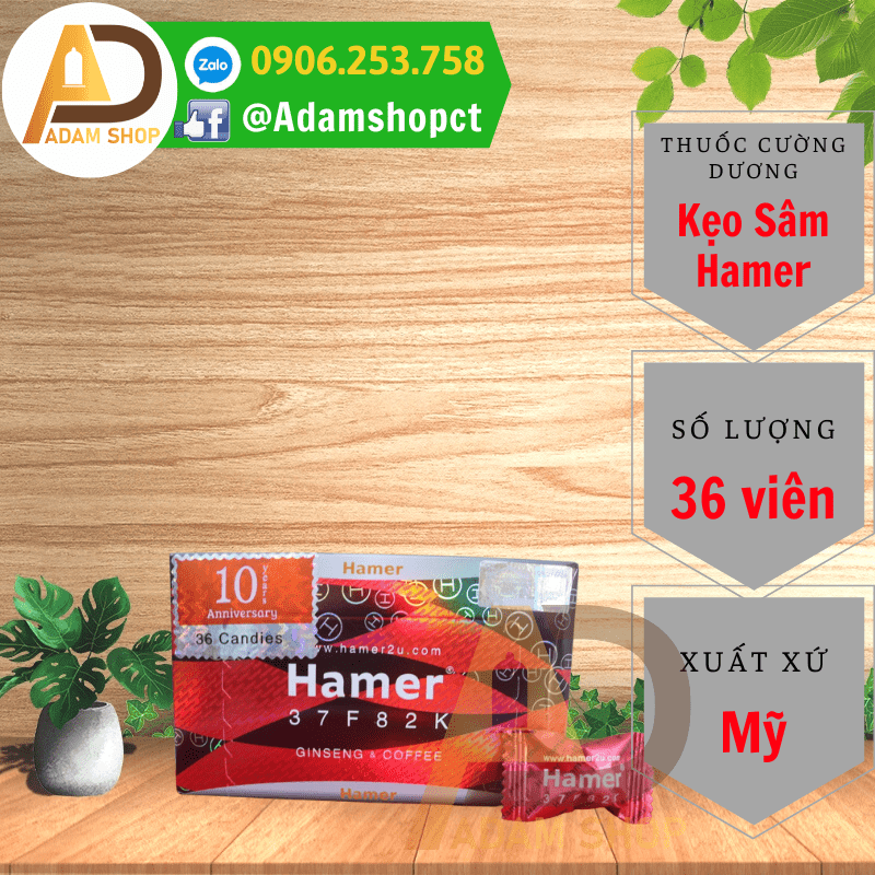 Kẹo Sâm Hamer (36 Viên)