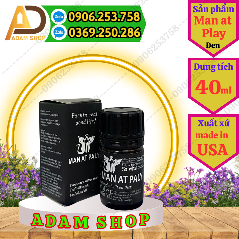 Popper Man At Play đen 40ml Cao Cấp