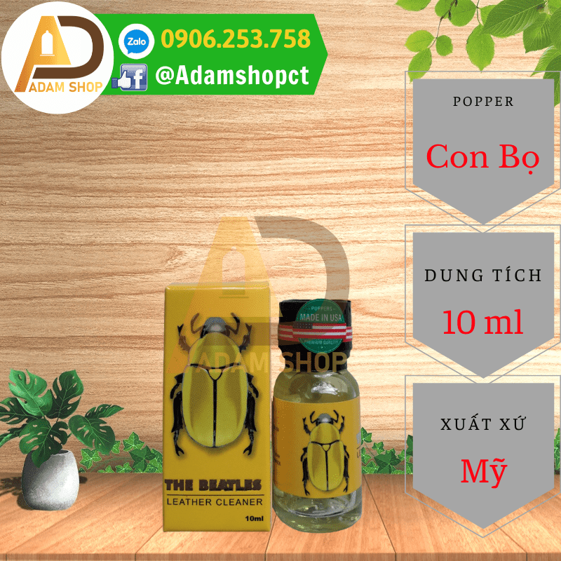 Popper Con Bọ 10ml Cao Cấp