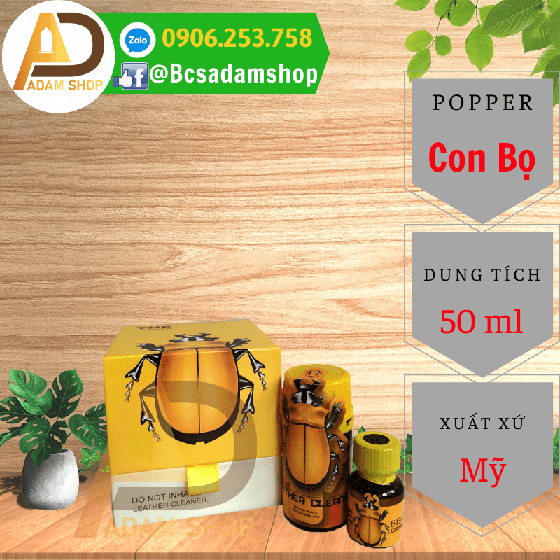 Popper Con Bọ 50ml Cao Cấp