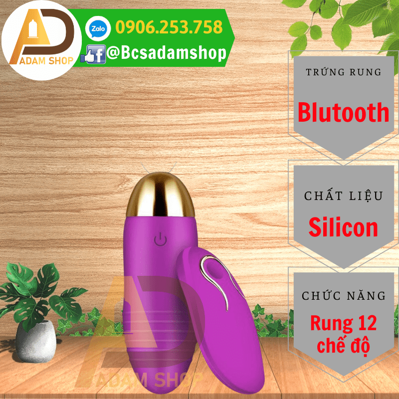 Trứng Rung Không Dây 12 Chế Độ