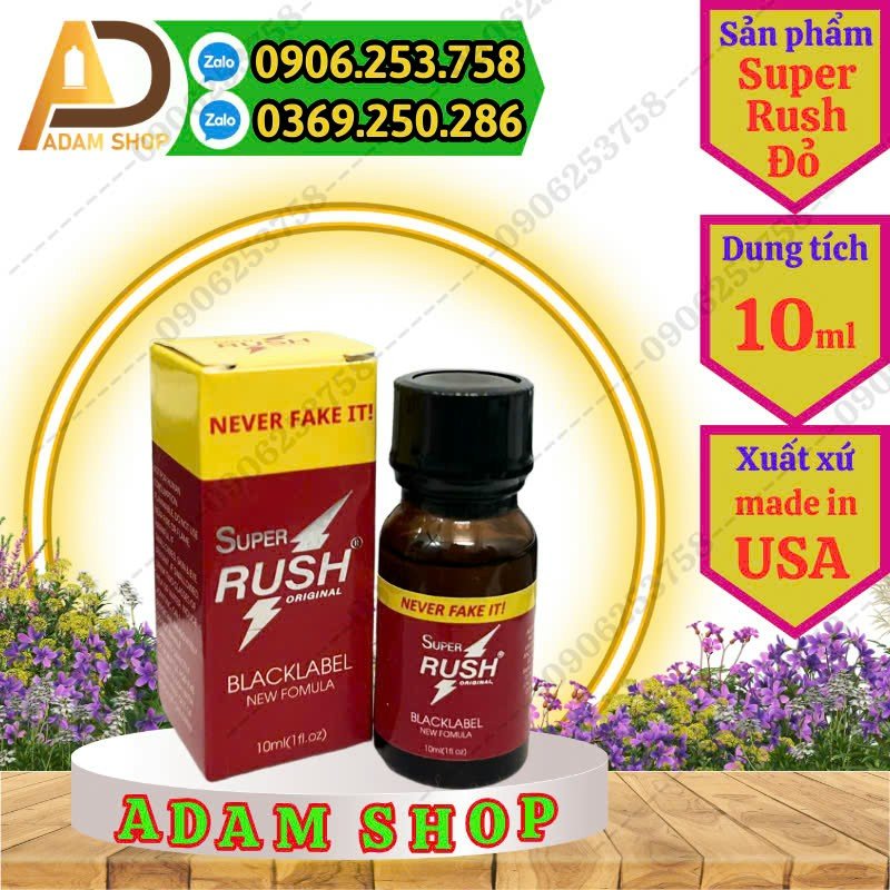 Popper Rush Đỏ 10ml Cao Cấp