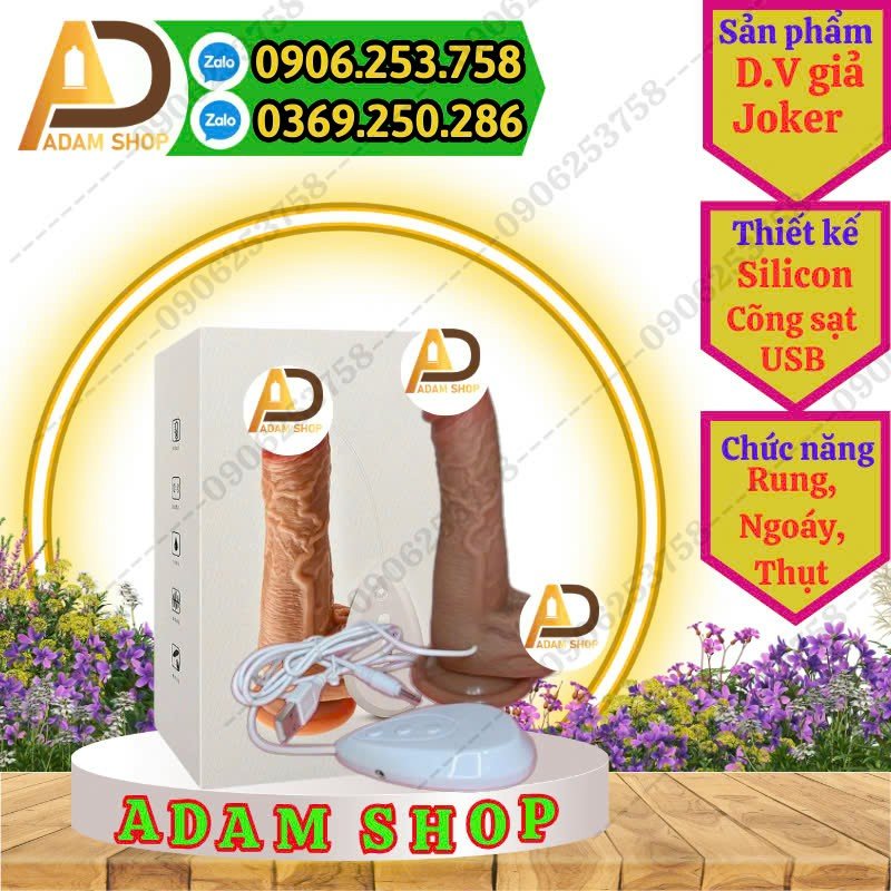 Dương Vật Giả Rung Thụt Jocker